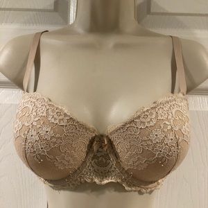 Gilligan & O’Malley Beige Bra